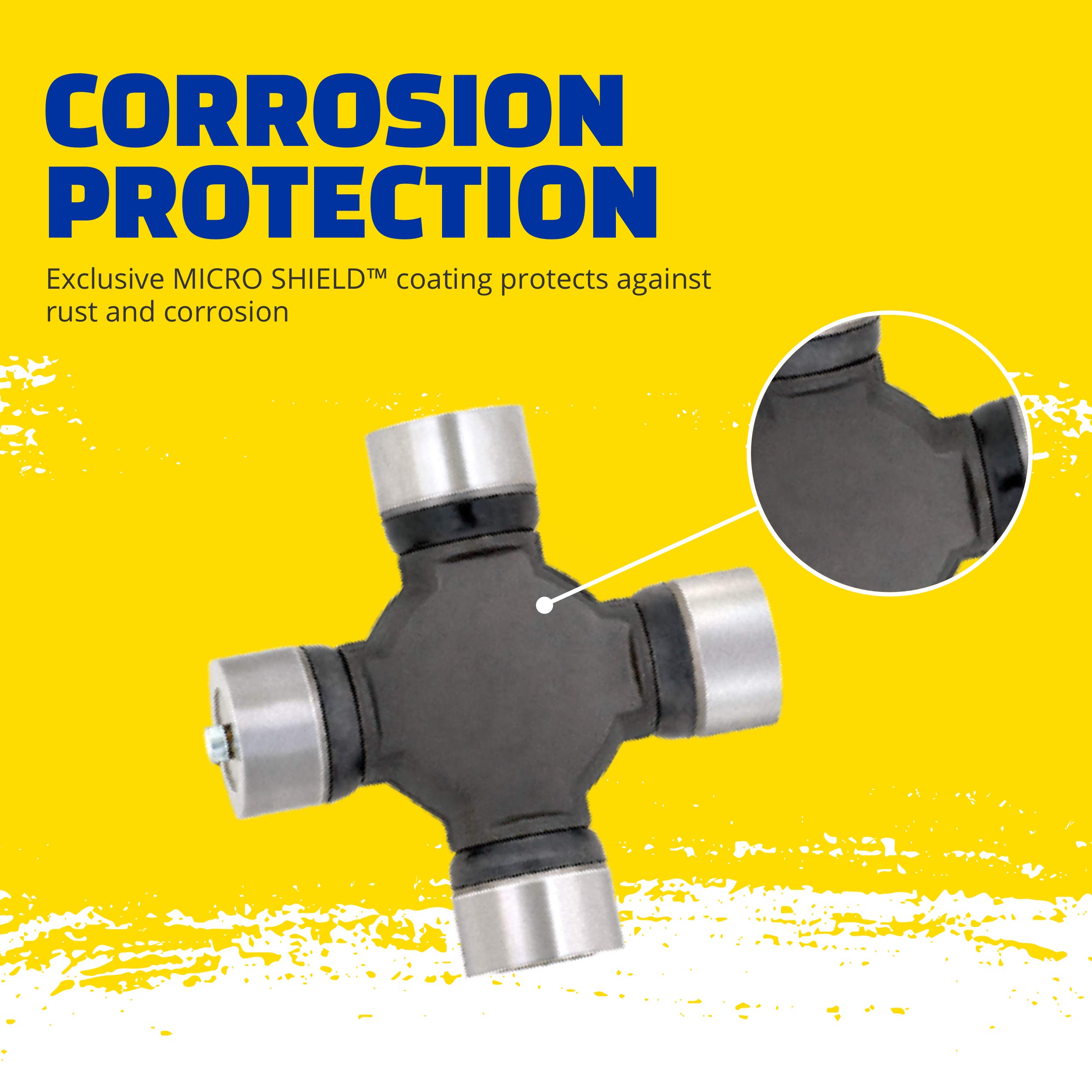 MOOG 234 Non-Greaseable Super Strength Universal Joint for Chevrolet Silverado 1500 (Pack of 2) - Image 4