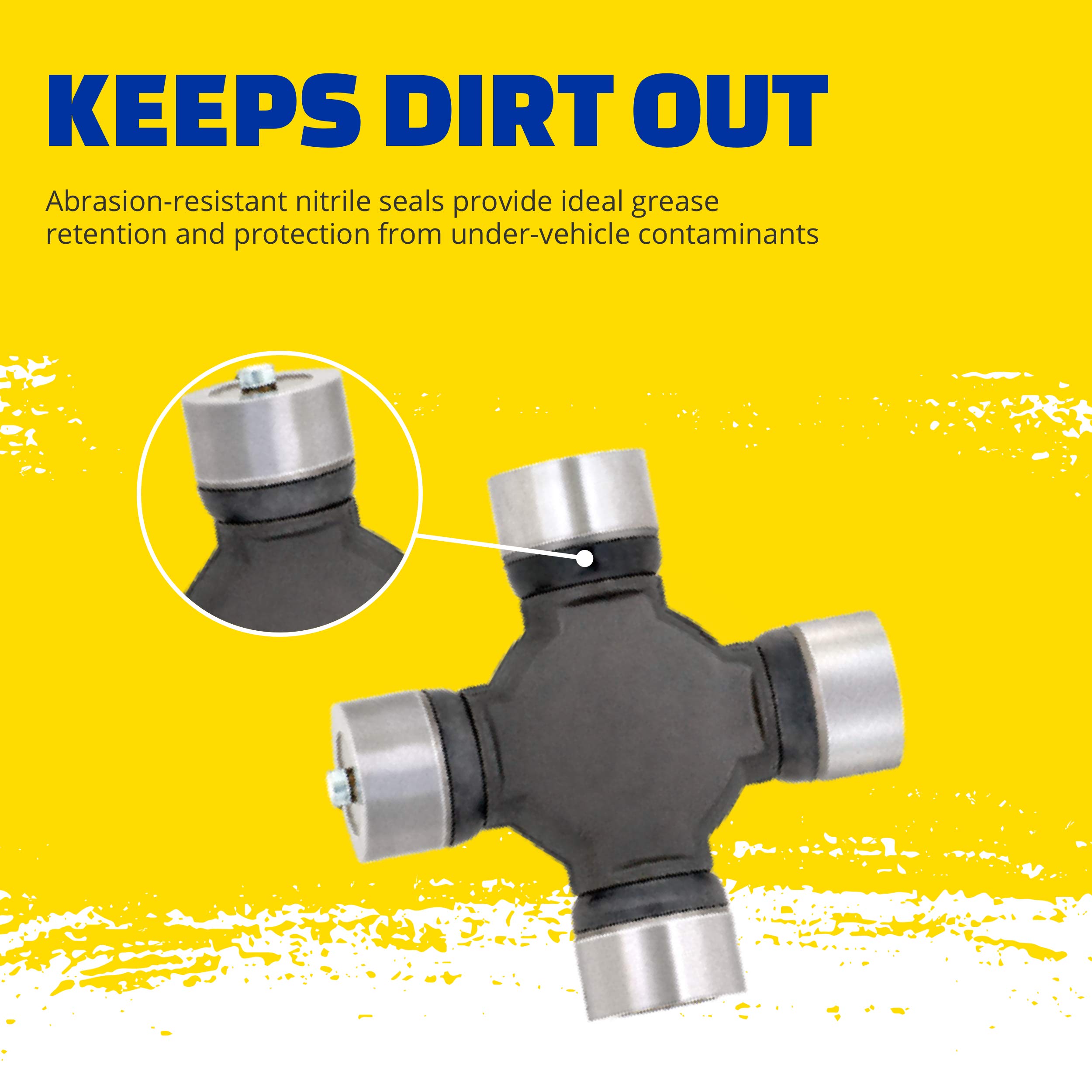 MOOG 234 Non-Greaseable Super Strength Universal Joint for Chevrolet Silverado 1500 (Pack of 2) - Image 6