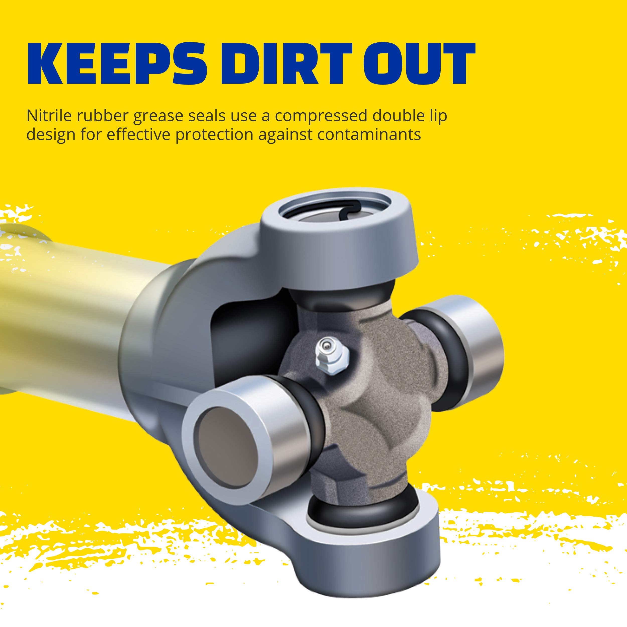 MOOG 358B Greaseable Premium Universal Joint for Ram 2500 - Image 3