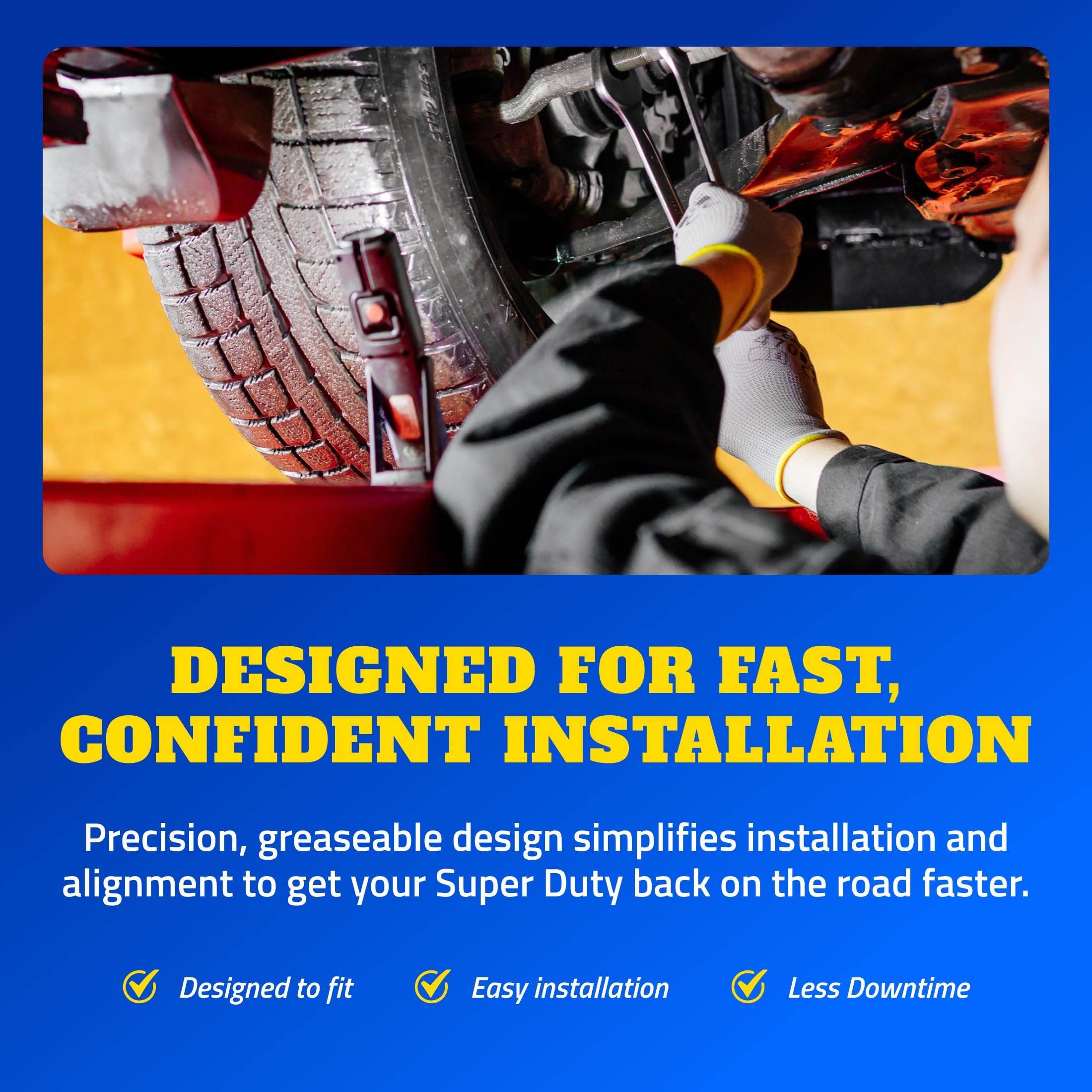 MOOG Front Suspension Track Bar - Strong Ball Joint & Greaseable Socket Joint - Axle Stability Support - Precision Fit - Image 6