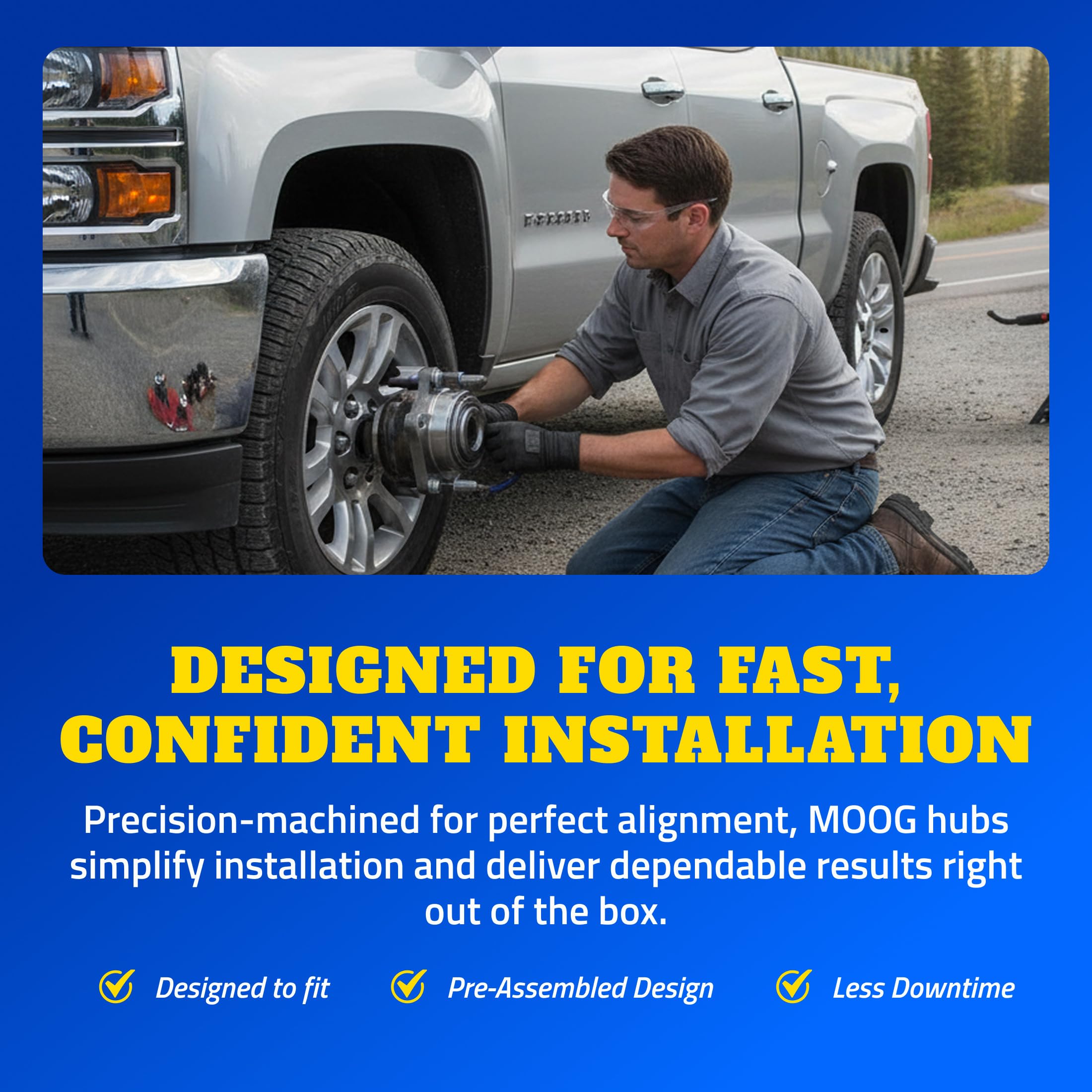 MOOG 512360 Wheel Bearing and Hub Assembly for Chrysler Town & Country - Image 5