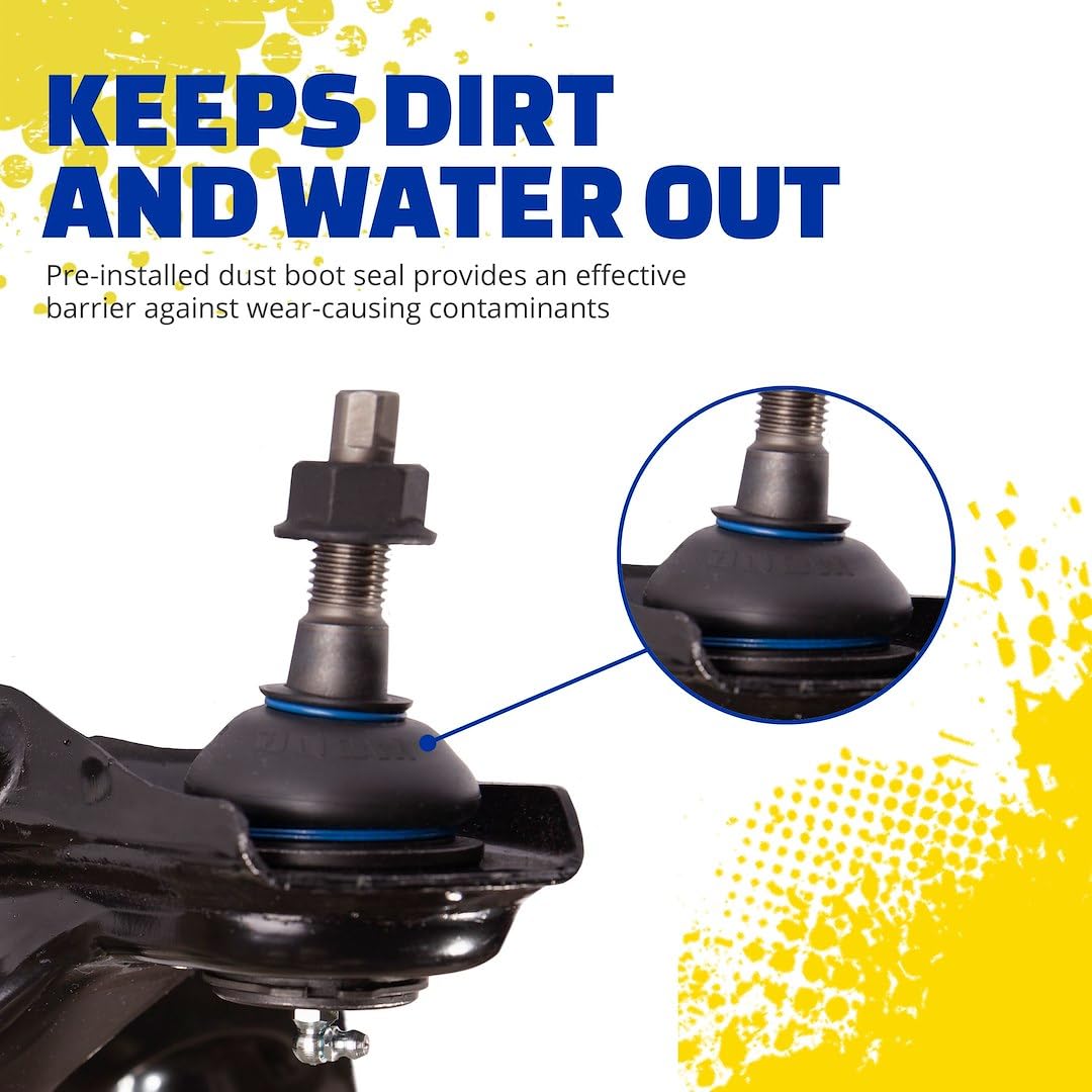 MOOG RK622128 Front Upper Suspension Control Arm and Ball Joint Assembly for Chevrolet Silverado 2500 HD - Image 5