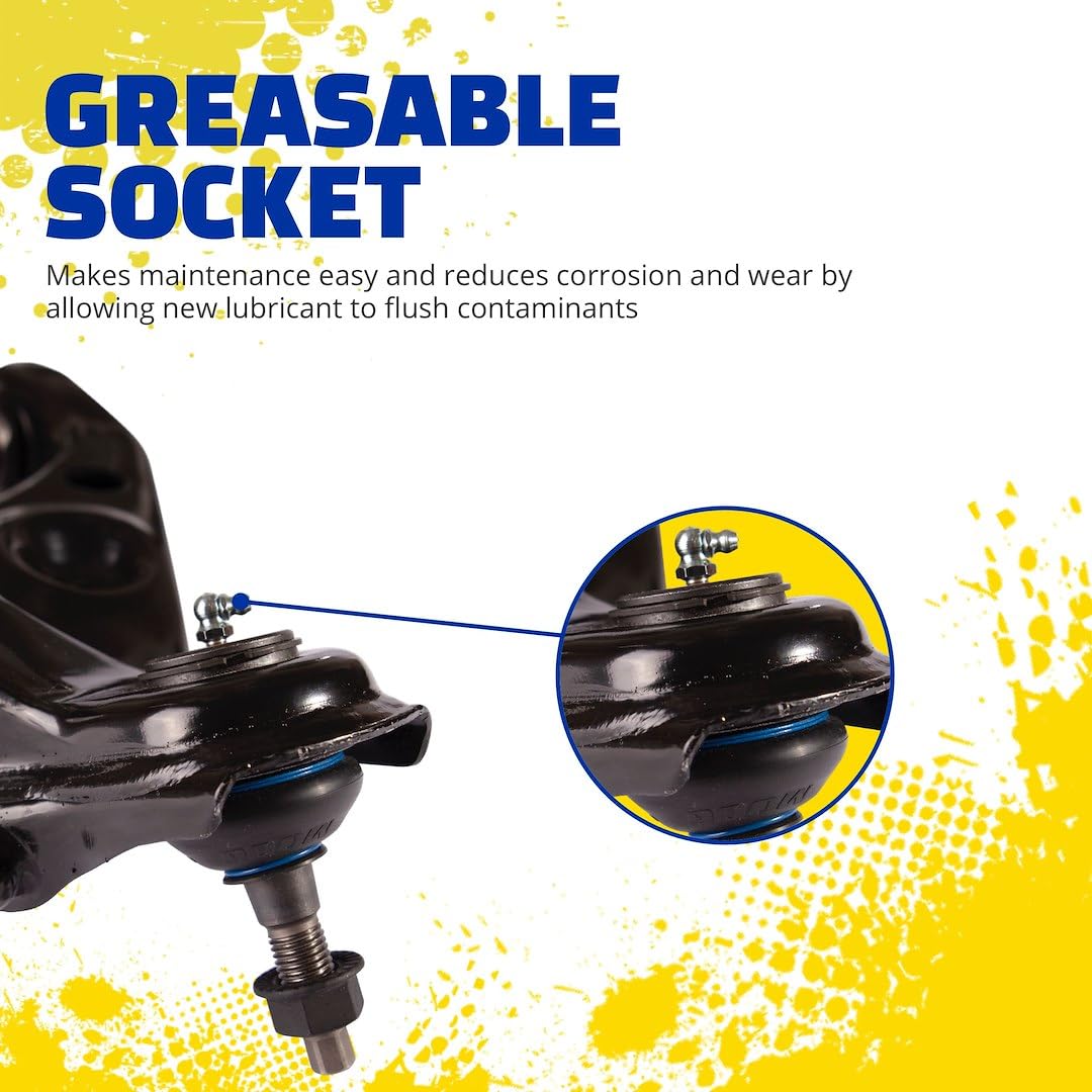 MOOG RK622128 Front Upper Suspension Control Arm and Ball Joint Assembly for Chevrolet Silverado 2500 HD - Image 7