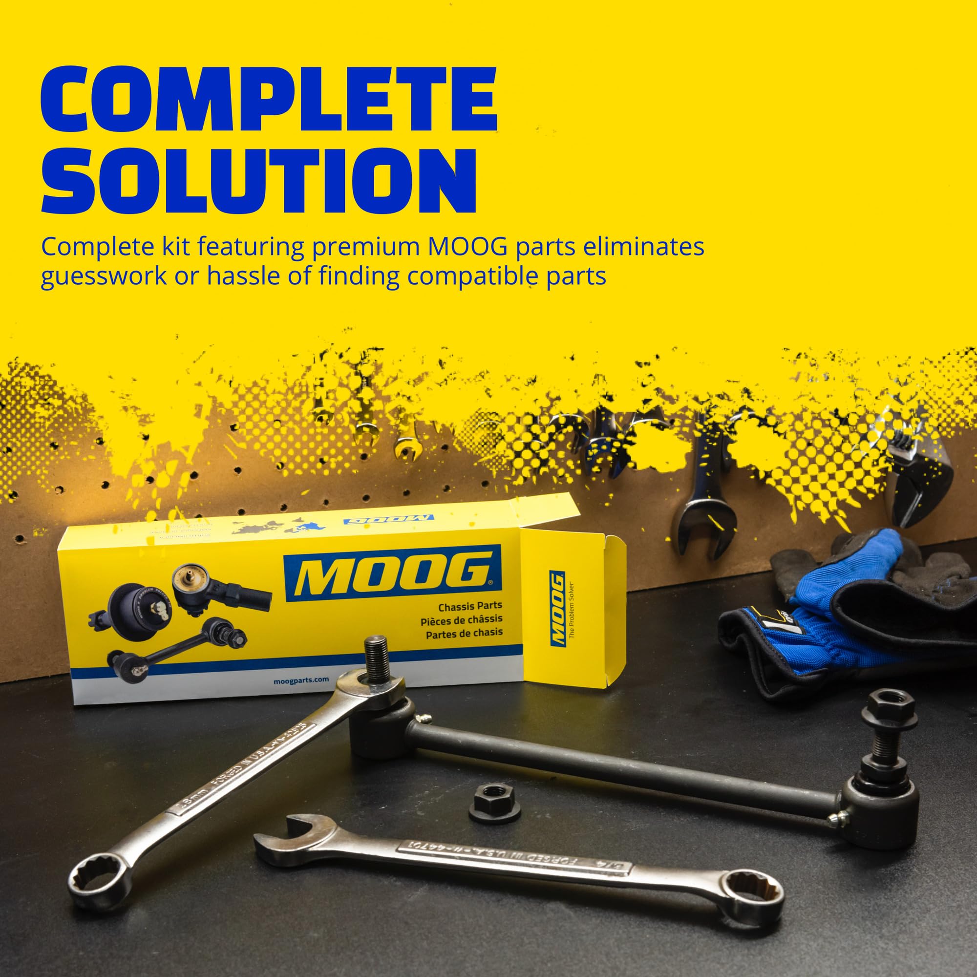 MOOG VK025 2pc Control Arm and Ball Joint Assemblies Front Suspension Kit for 2007-2017 Ford Expedition, 2004-2014 Ford F-150, 2006-2008 Lincoln Mark L and 2007-2017 Lincoln Navigator - Image 3